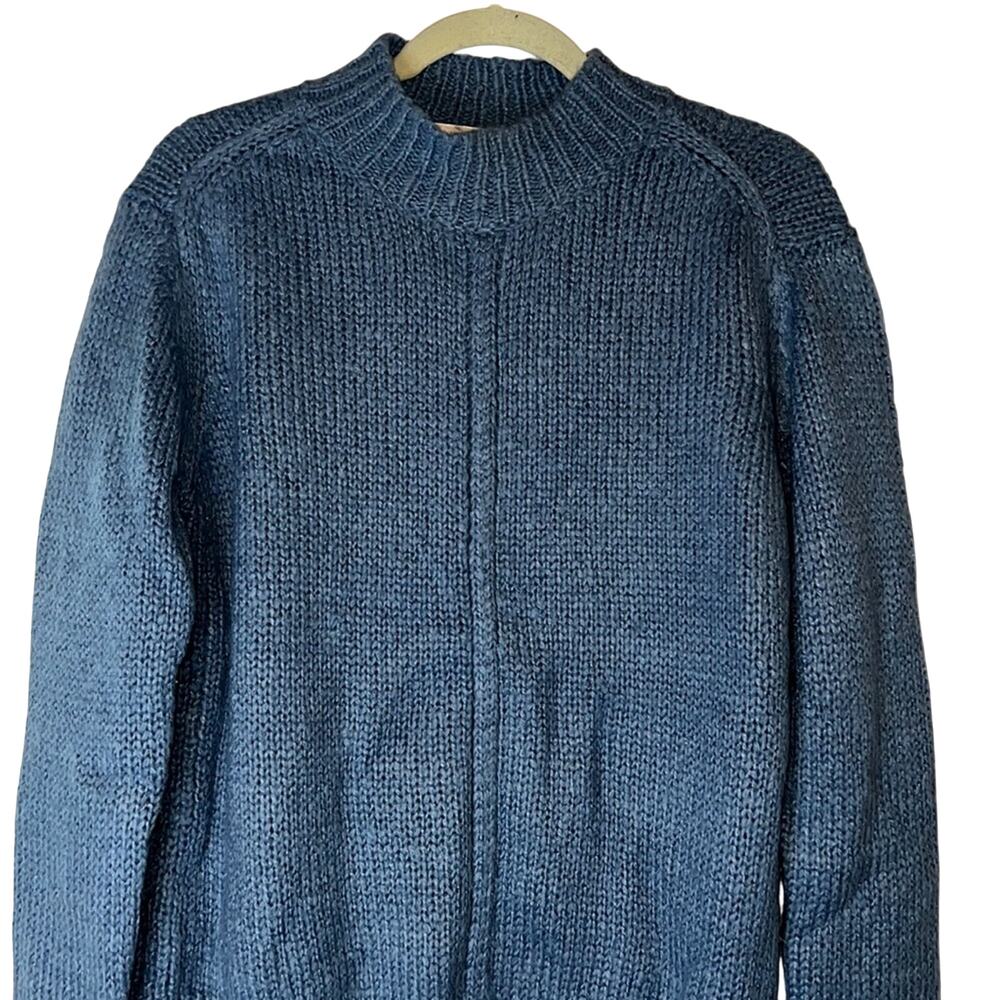 Philosophy Ladies Stone Blue Long Sleeve Sweater, Size Medium, NWT